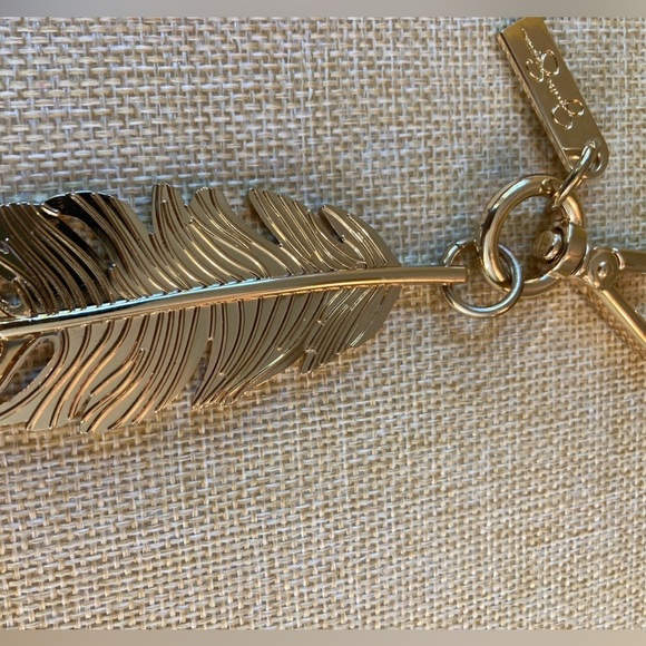 Jessica Simpson Leaf Purse‎ Charm Key Chain - Picture 4 of 7